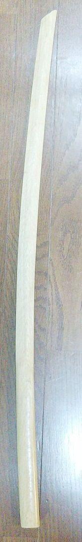 白樫製 木刀 全長約90.03cm 二天一流木刀 大刀のみ_画像4