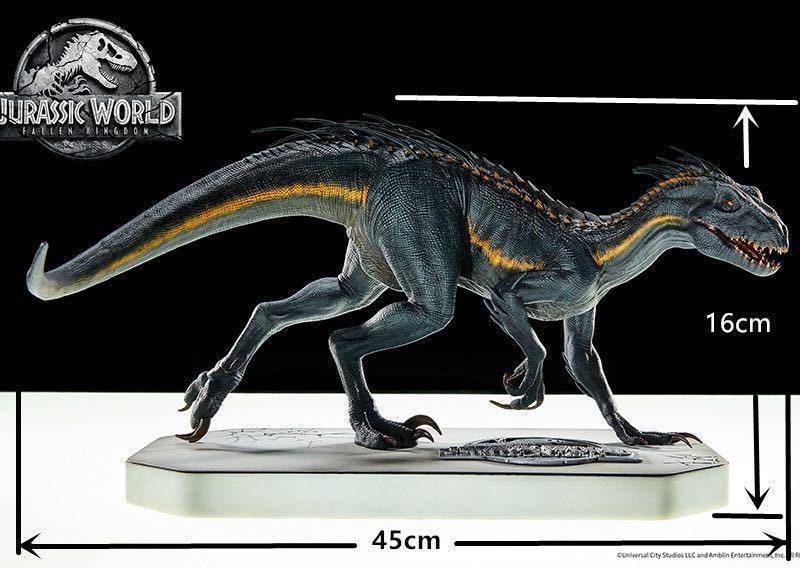 ジュラシックワールド フィギュアインドラプトル INDORAPTOR 塗装済み