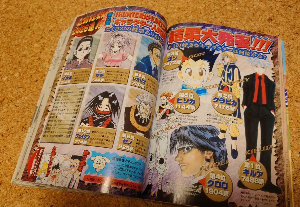 金文字号】集英社 週刊少年ジャンプ2001年7号 平成13年 ヒカルの 金文字号】集英社 週刊少年ジャンプ2001年7号 平成13年 ヒカルの