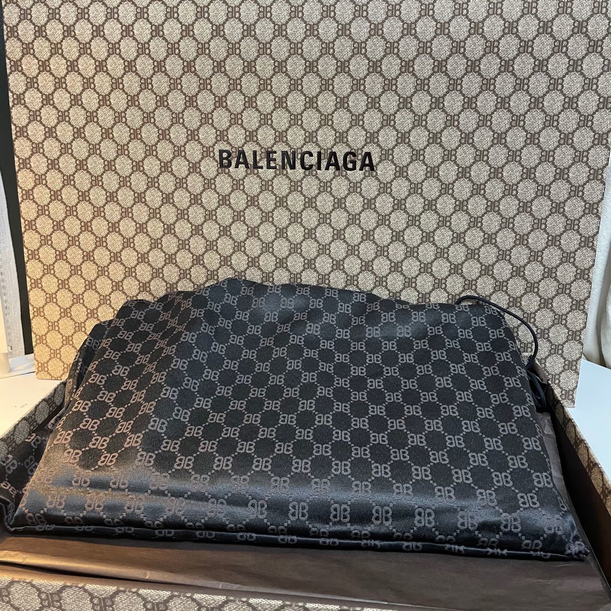 最終値下げ】【新品未使用】BALENCIAGA× GUCCI クラッチバッグ