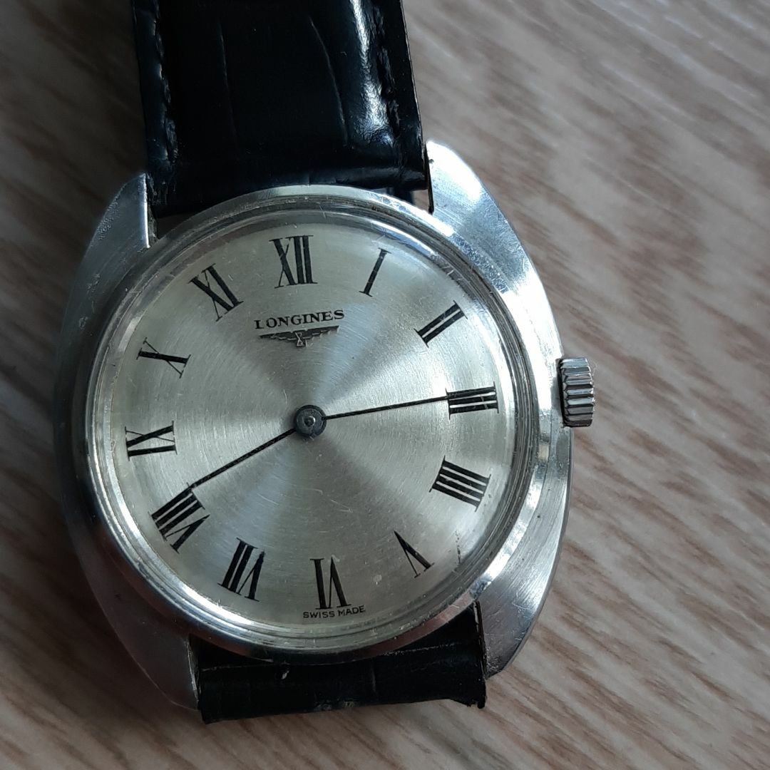 ロンジンLONGINESクラシック♢美品手巻き♥稼働良好メンズ腕時計