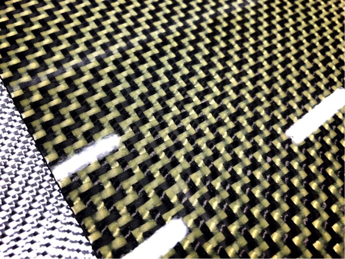 DAIHATSU 600系 タント 【 本物 カーボンケブラー ／ 綾織り 】 硬質樹脂製 ピラーガーニッシュ_画像3