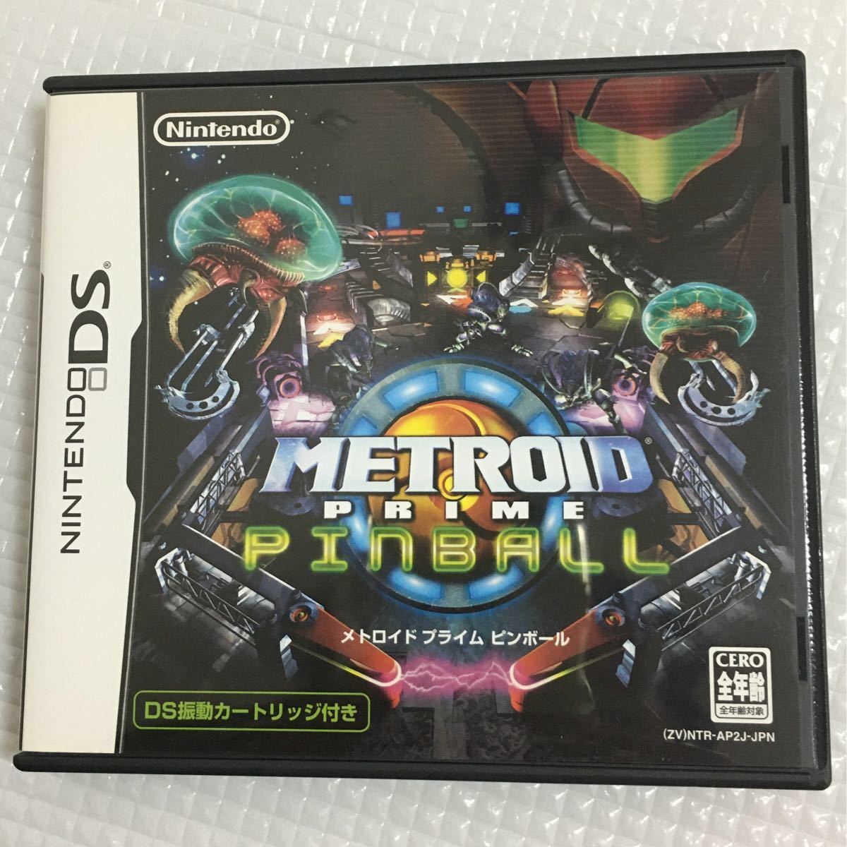 メトロイドプライムピンボール DSソフト PINBALL METROID PRIME DS振動カートリッジ 