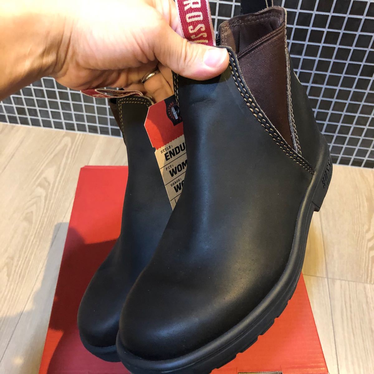 セール品の値段 Daniella&GEMMA サイドゴアブーツ(24.0cm) ブーツ