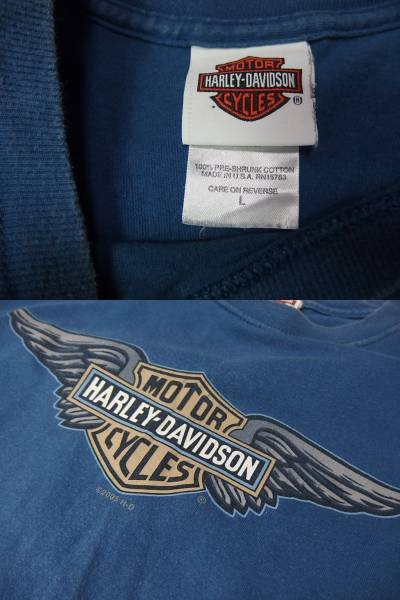 ハーレーダビッドソン・HARLEY-DAVIDSON Tシャツ　L　②_画像2
