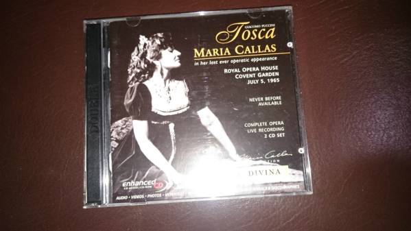◆◇マリア・カラス 最後のオペラ プッチーニ トスカ◇◆_画像1