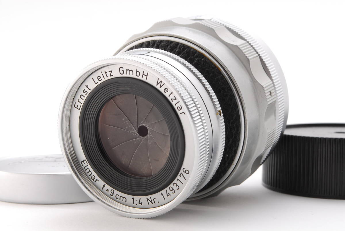 折りたたみMac ★極上美品★ 沈胴 Ｍ F4 90mm エルマー ライカ Elmar Leica レンズ(単焦点)