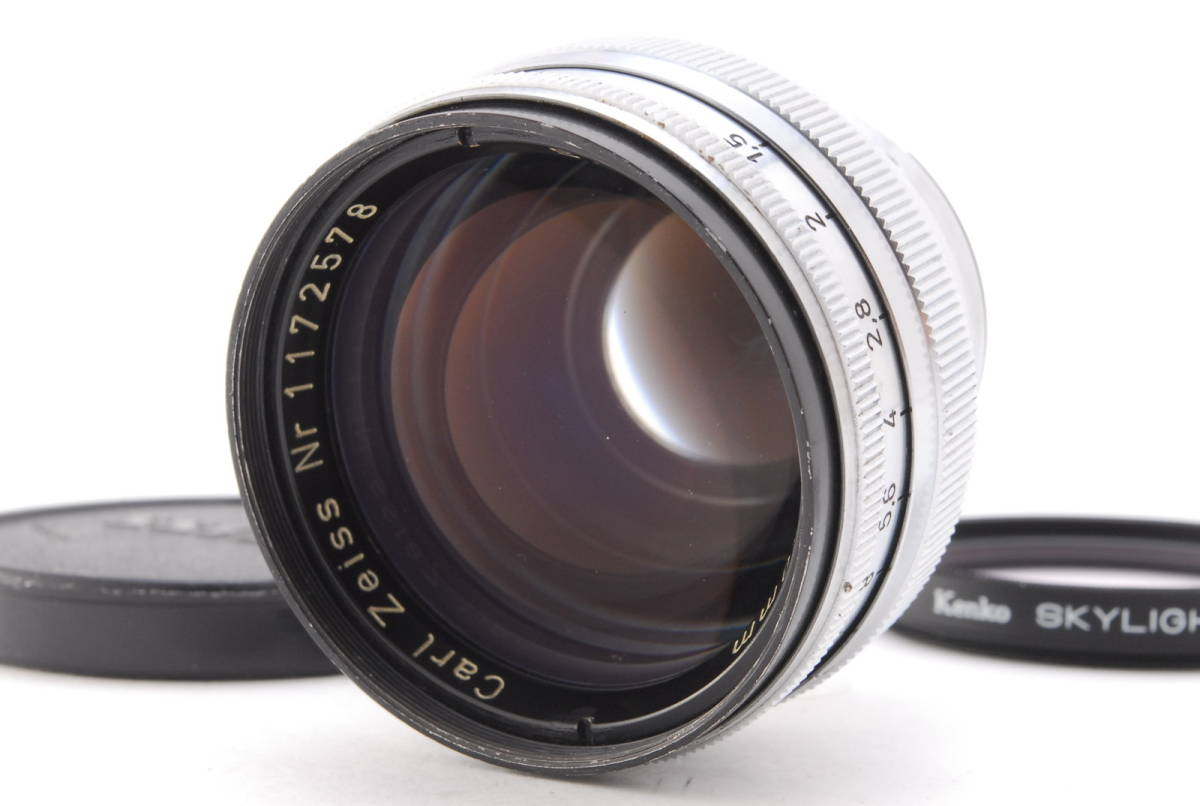 [A товар ] Carl Zeiss Sonnar 50mm F1.5* collector товар *zona-*Contax Contax *10782