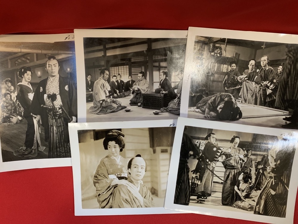 【王政復古 / 昭和14年・日活京都】スチル 25枚:片岡千恵蔵・阪東妻三郎ほか