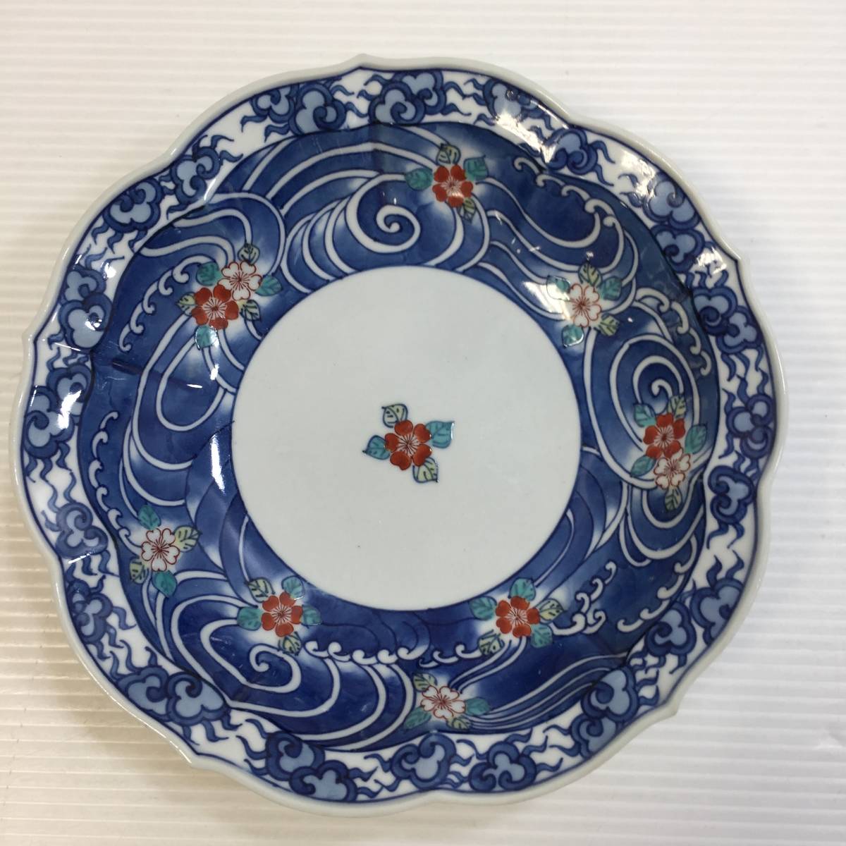 青い陶磁器3点セット 美濃焼 有田焼 中皿 平皿 お皿 和食器 陶器 和風 
