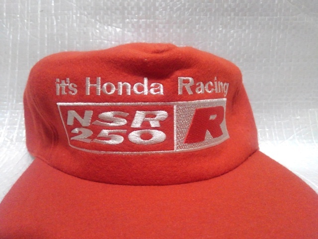 ホンダ NSR250R キャップ 帽子 Honda Racing cap_画像6
