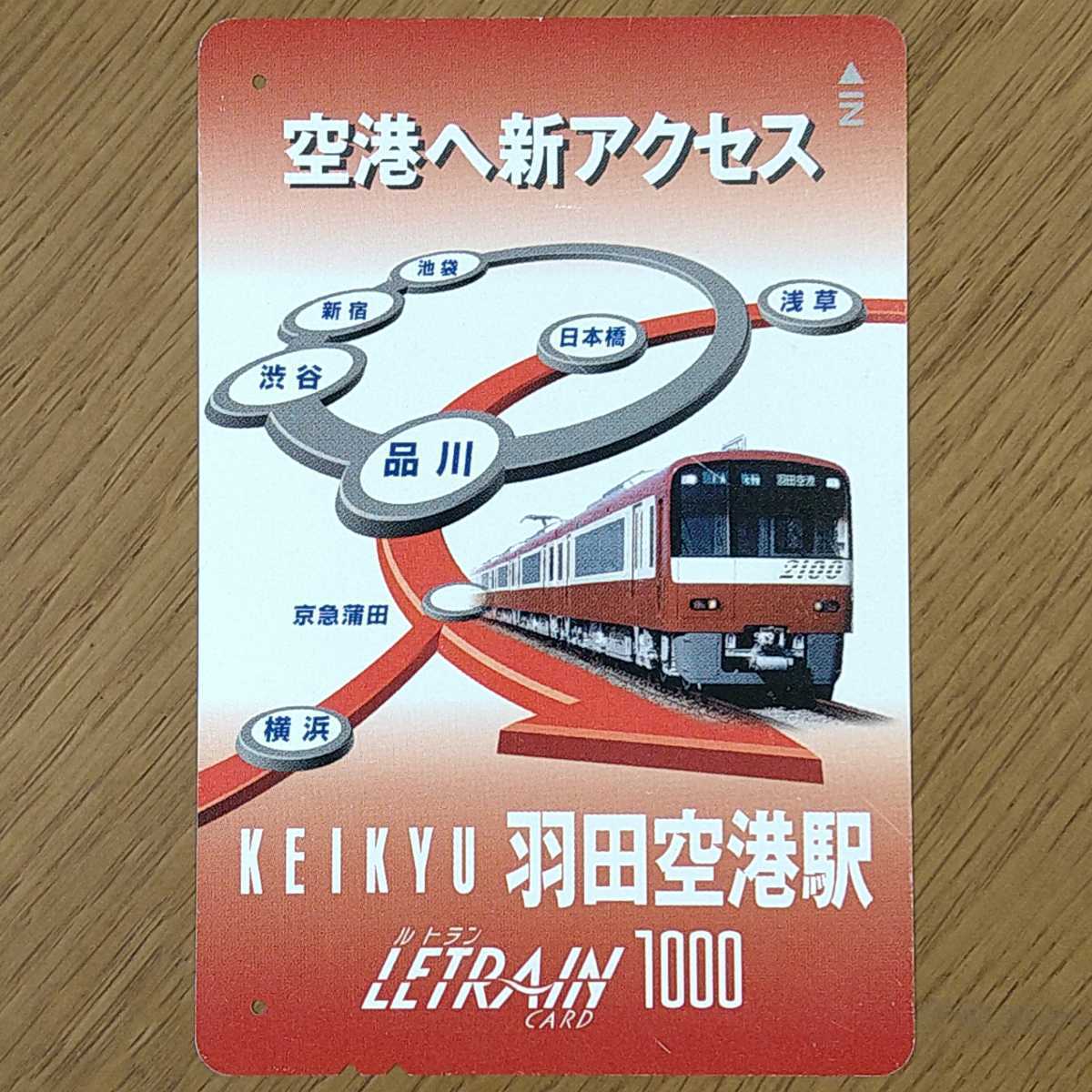 京浜急行電鉄 使用済みカード - 鉄道