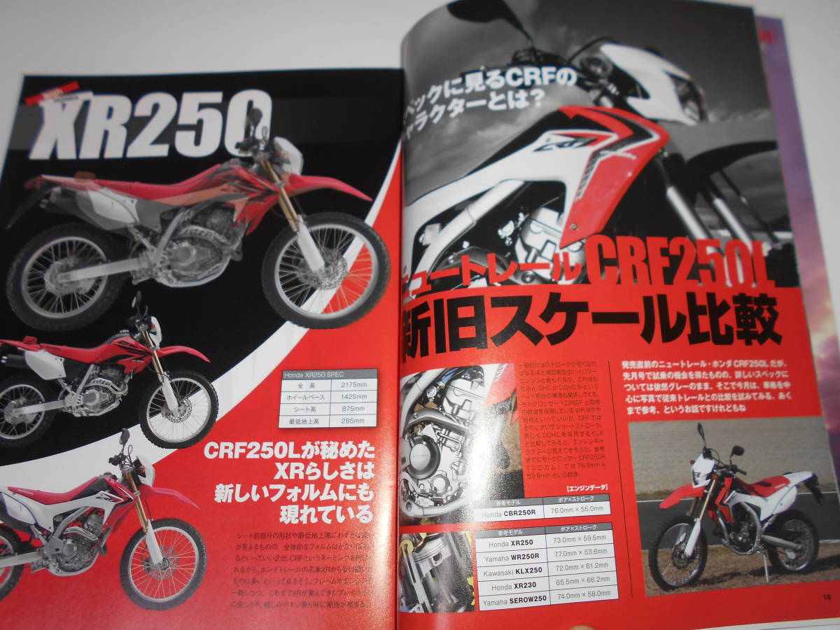 雑誌 オートバイ　バイク バイカー　GARRRR　ガルル　2012　3　311　オフロードバイク　ライディング　カタログ　砂乗速_画像4
