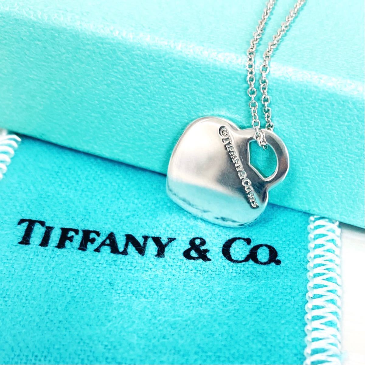 美品】Tiffany ティファニーリターントゥハートネックレスSV925 美品】Tiffany ティファニーリターントゥハートネックレスSV925