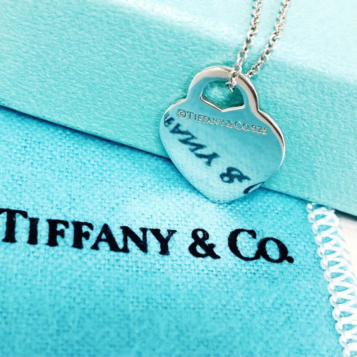 美品】Tiffany ティファニーリターントゥハートネックレスSV925 美品】Tiffany ティファニーリターントゥハートネックレスSV925