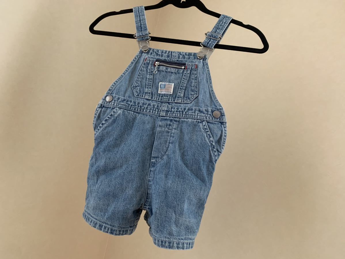 超美品 Ralph Lauren(ラルフローレン)デニム サロペット 超美品 Ralph Lauren(ラルフローレン)デニム サロペット