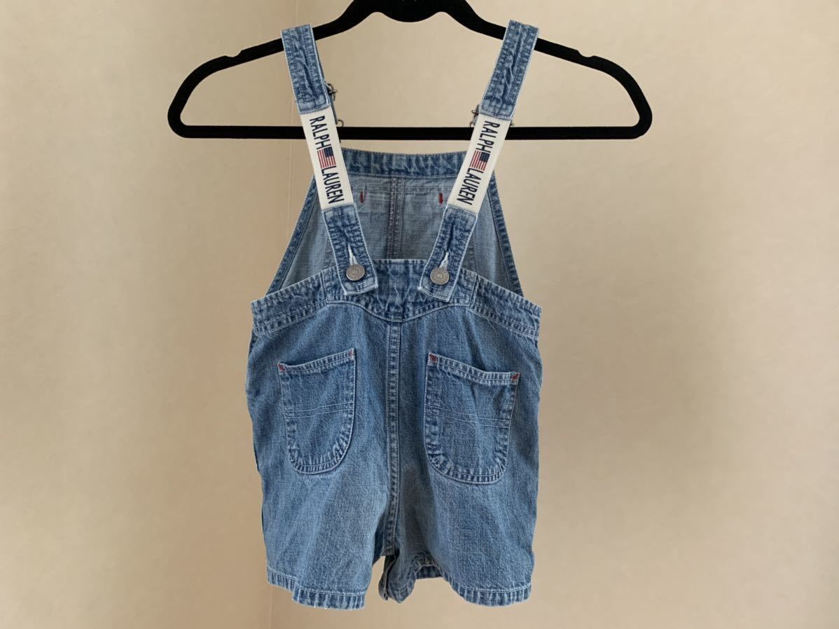 超美品 Ralph Lauren(ラルフローレン)デニム サロペット 超美品 Ralph Lauren(ラルフローレン)デニム サロペット