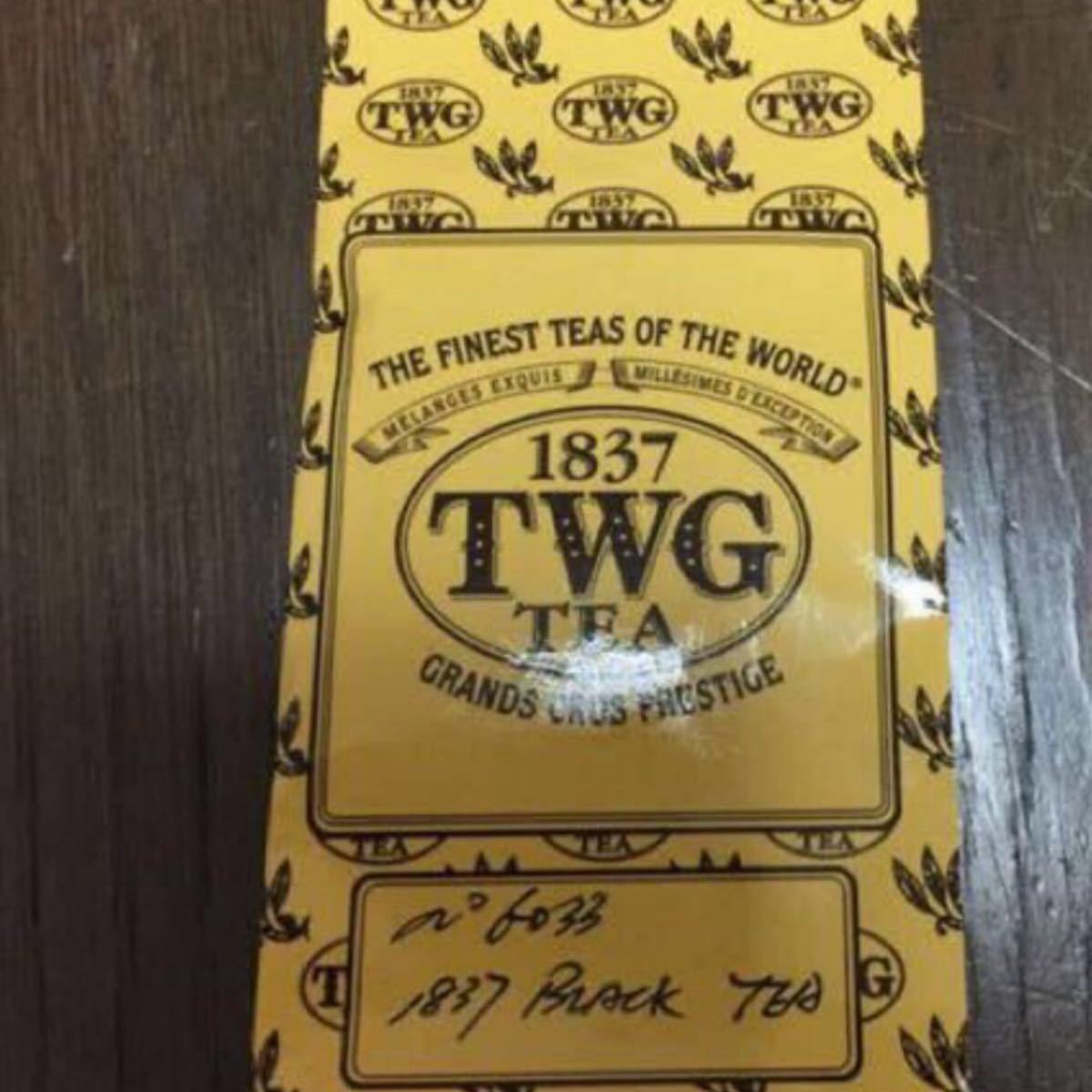 TWG1837 Black Tea シンガポール　50ｇ 紅茶　茶葉　新品未使用未開封