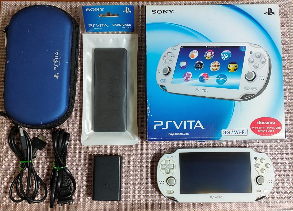 PlayStation Vita クリスタル・ホワイト pch1000