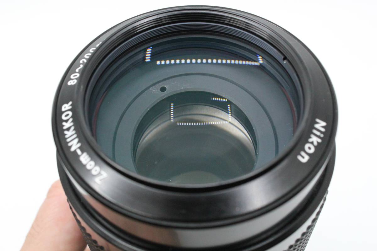 【動作確認済／使用頻度少美品】 ニコン Nikon Ai ZOOM NIKKOR 80-200mm F4.5 MT2708_画像3