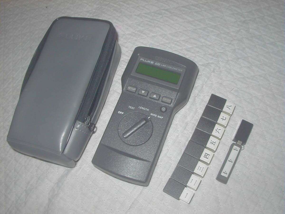 Yahoo!オークション - Fluke Networks Fluke 620 LAN CableMeter Yahoo!オークション - Fluke Networks Fluke 620 LAN CableMeter
