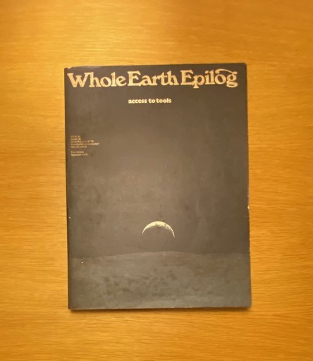 Whole Earth Epilog ホールアースエピローグ 1974年 最善 51.0%OFF www
