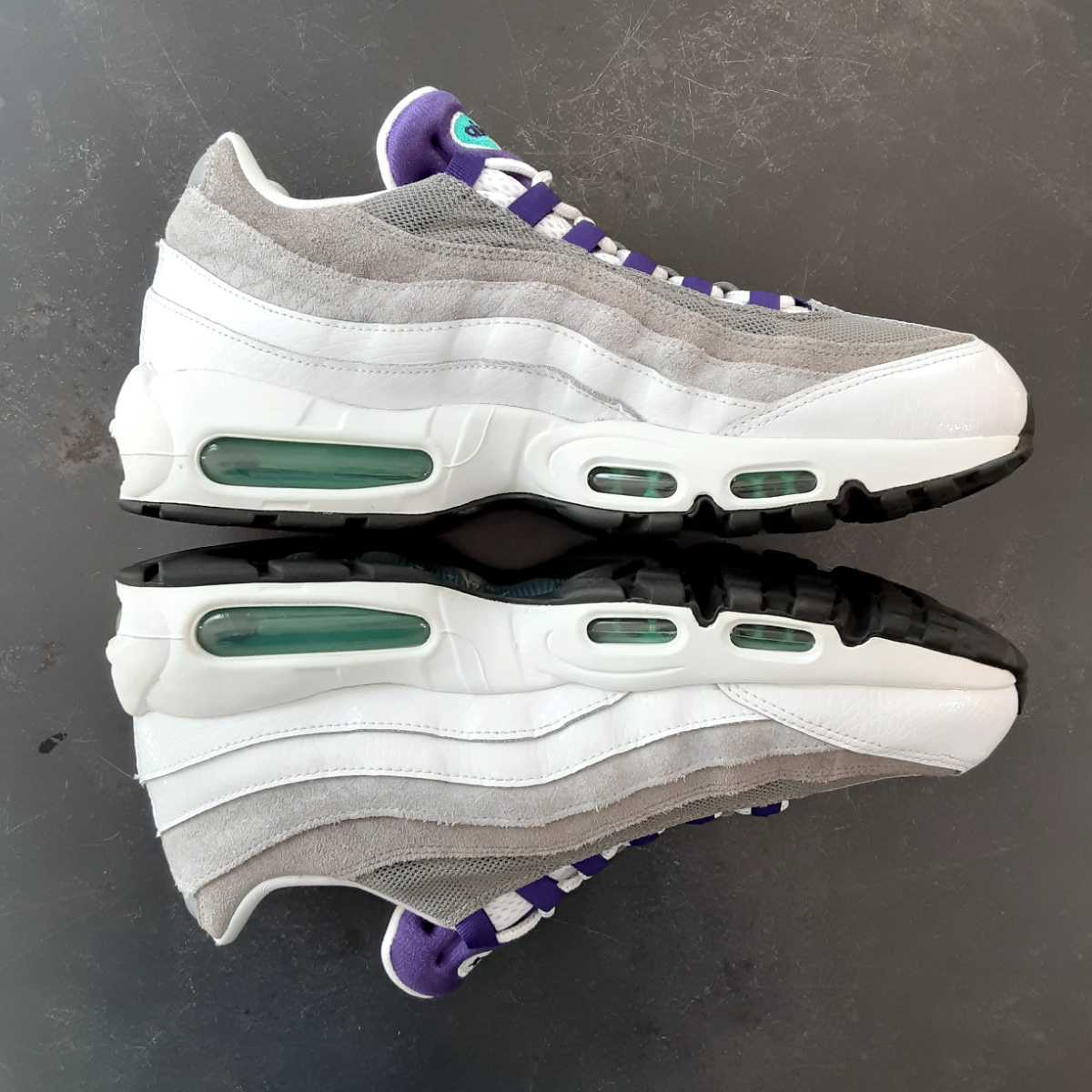 即決送料無料 28.5cm NIKE AIR MAX 95 LV8 GRAPE AO2450-101 ナイキ エア マックス グレープ ホワイト パープル