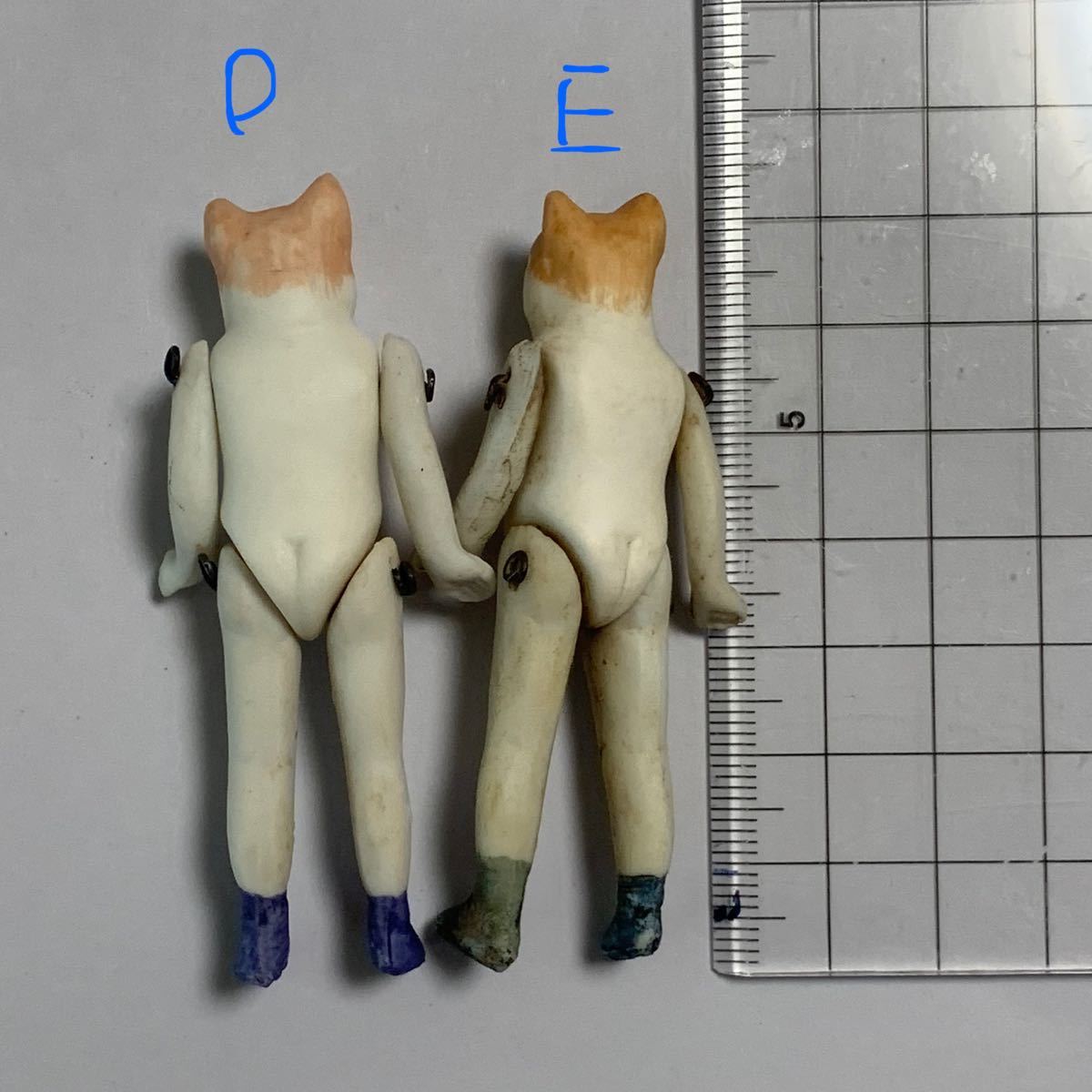 Eの猫 ミニョネット ドイツ製 アンティークビスクドール 1体 約7 Eの猫 ミニョネット ドイツ製 アンティークビスクドール 1体 約7