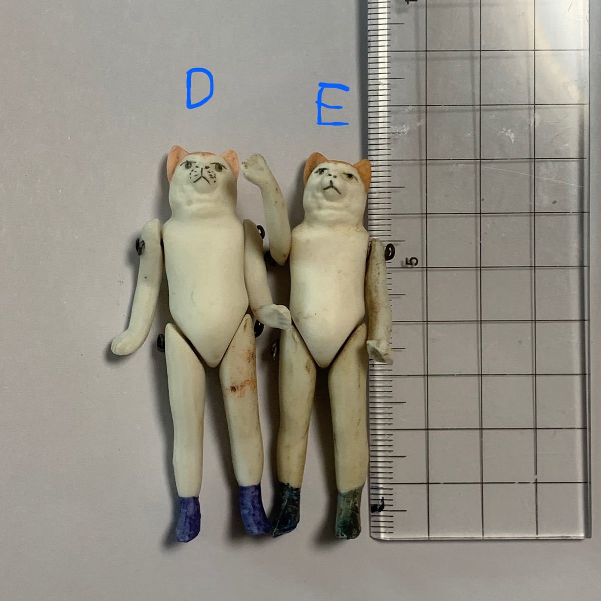Eの猫 ミニョネット ドイツ製 アンティークビスクドール 1体 約7 Eの猫 ミニョネット ドイツ製 アンティークビスクドール 1体 約7