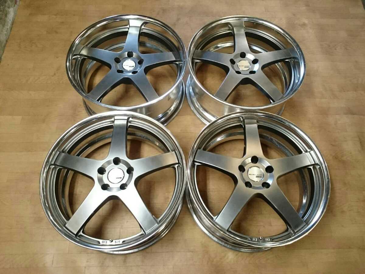 C670 SSR エグゼキューター EX01 9j/9.5j×20 5H PCD114.3 +28/+33 4本