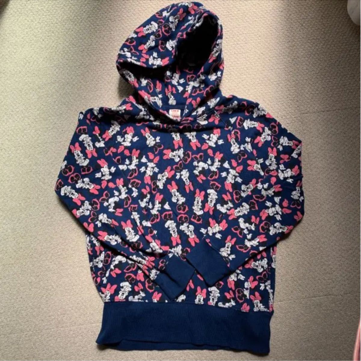 Paypayフリマ ユニクロ S パーカー ディズニー ミニー 総柄 Paypayフリマ ユニクロ S パーカー ディズニー ミニー 総柄