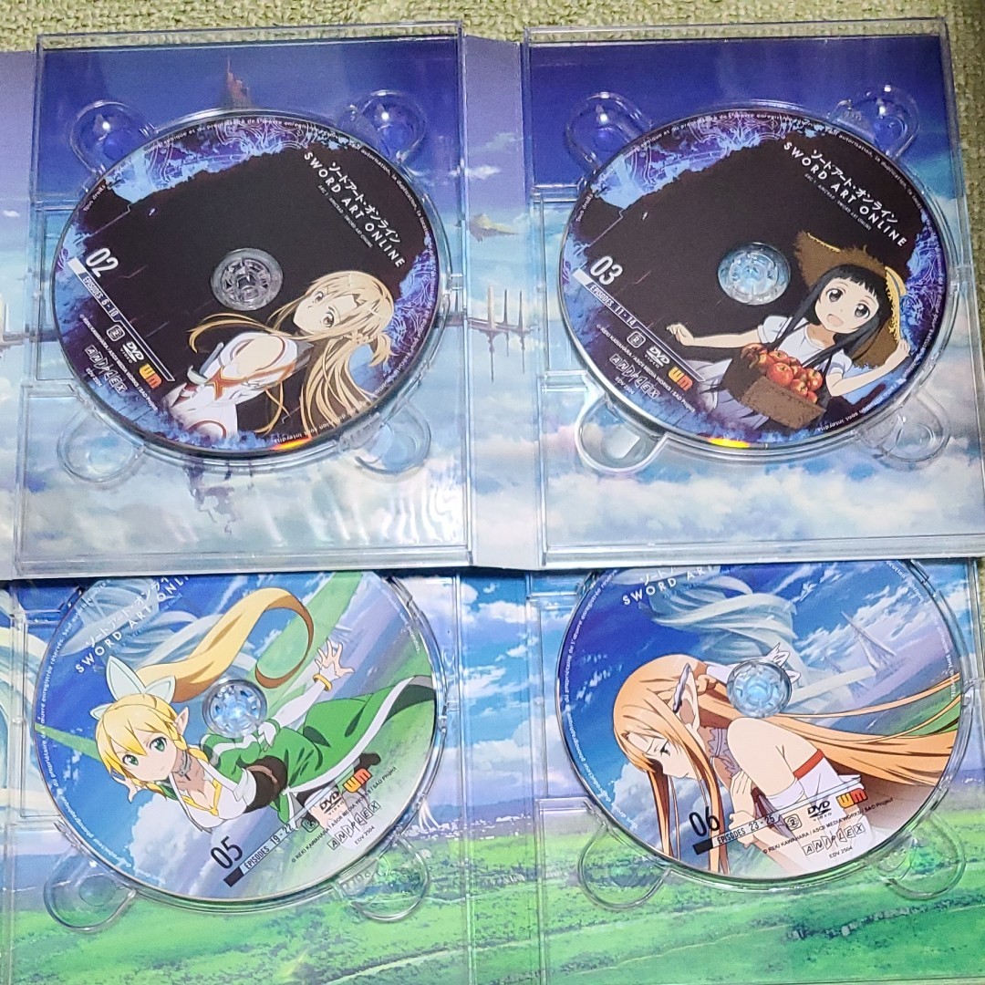 DVD ソードアート・オンライン SAO セット