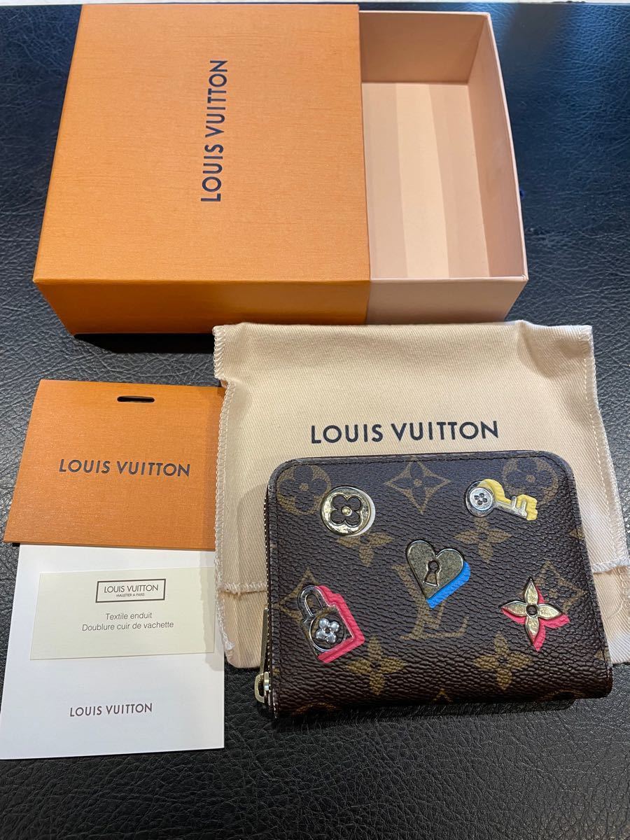 ルイヴィトン LOUIS VUITTON モノグラム ジッピー コインパース ラ