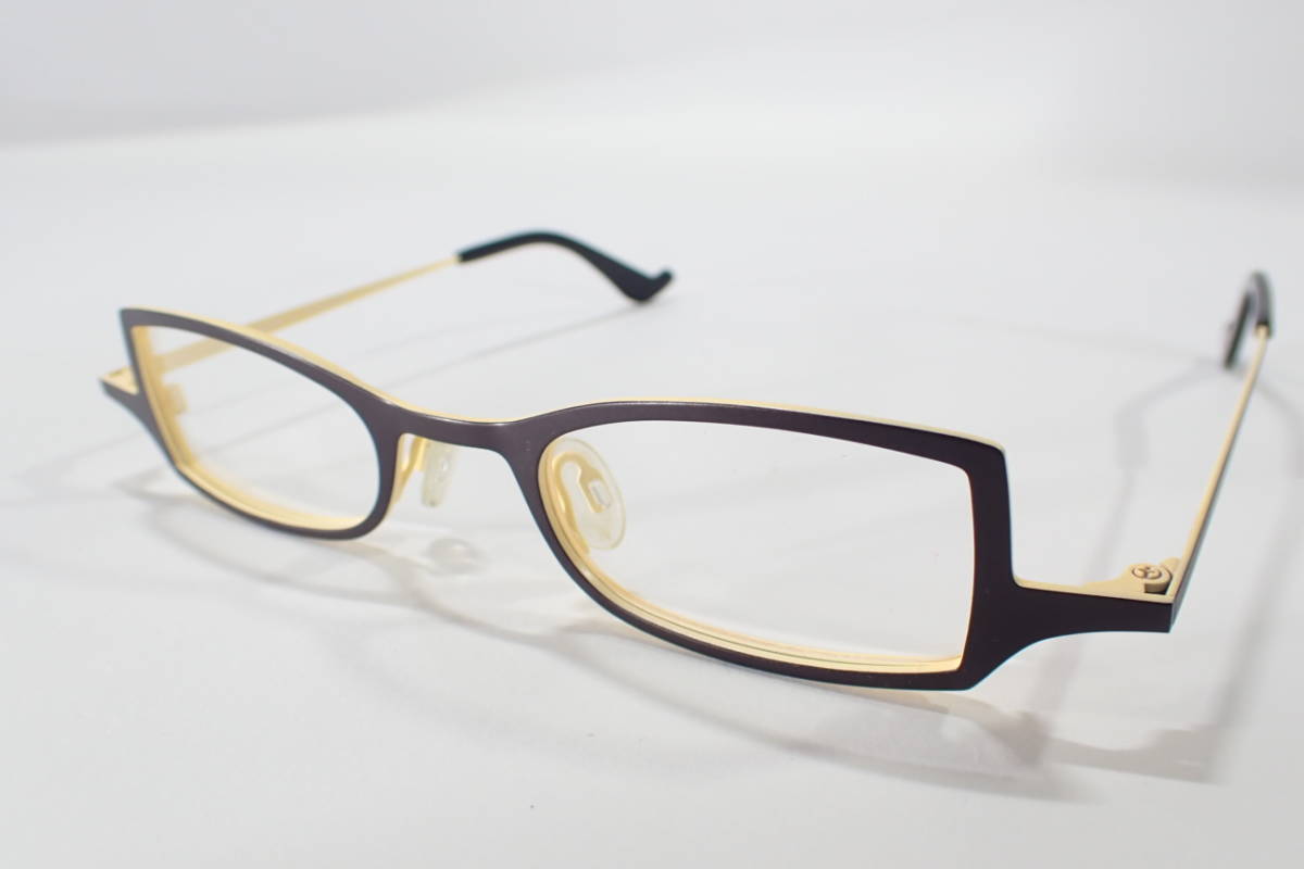 22783 美品 Lunettes ANNE et VALENTIN アンバレンタイン B100 TILT