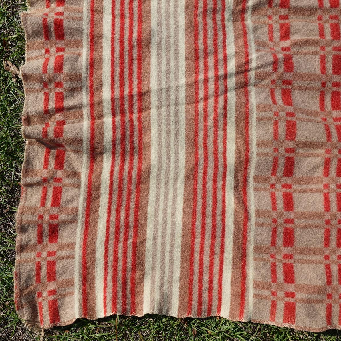  Vintage 1900s hose blanket Horse Blanket rug mat / antique 1900 period the first head camp picnic mountain li search g