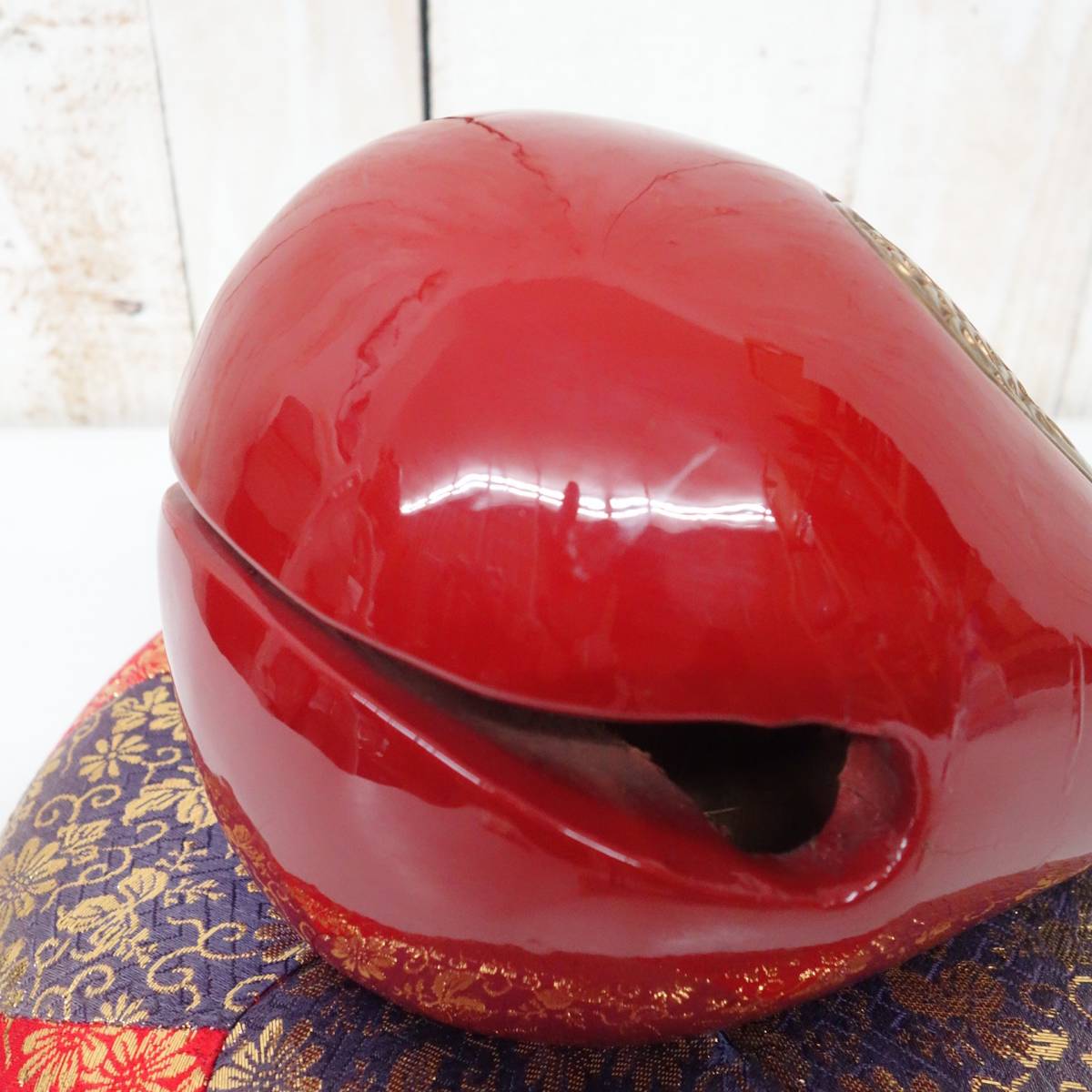 伝統工芸 工芸美術 時代 *高級仏具 高級木魚 *玉鱗工 名入 銘 伝統工芸 工芸美術 時代 *高級仏具 高級木魚 *玉鱗工 名入 銘