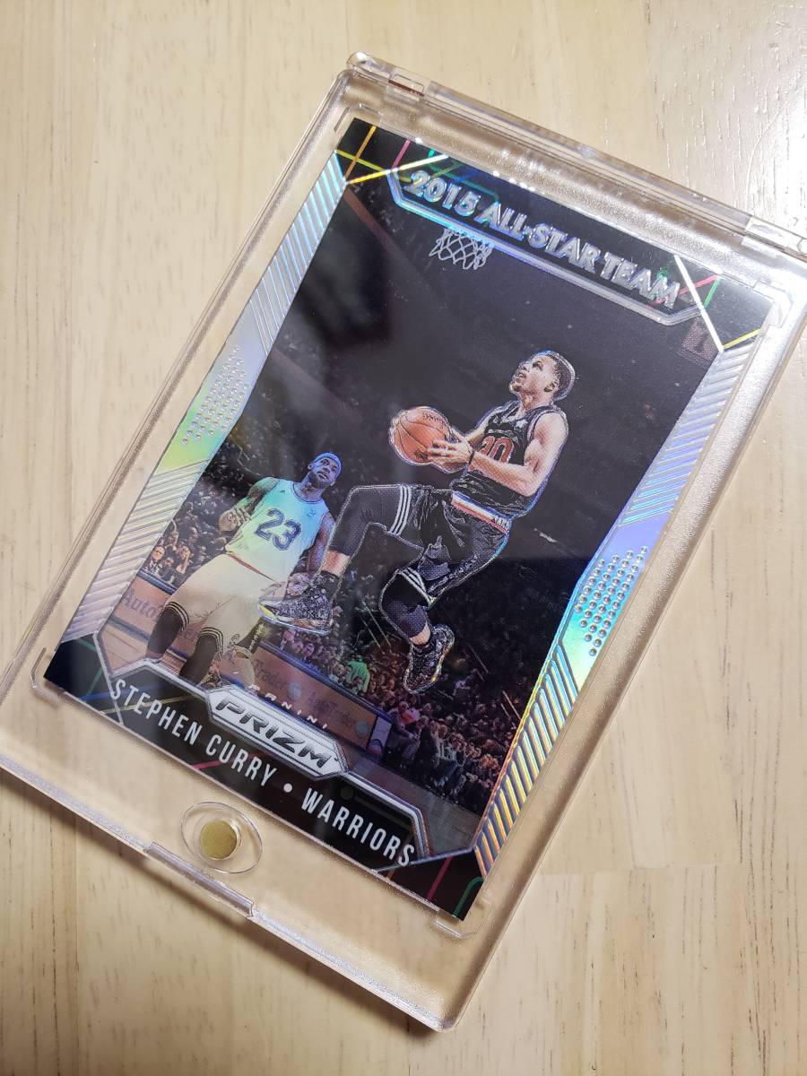 2015 -16 Panini Prizm Silver STEPHEN CURRY / ステフェン カリー All-Star Refractor Holo_画像2