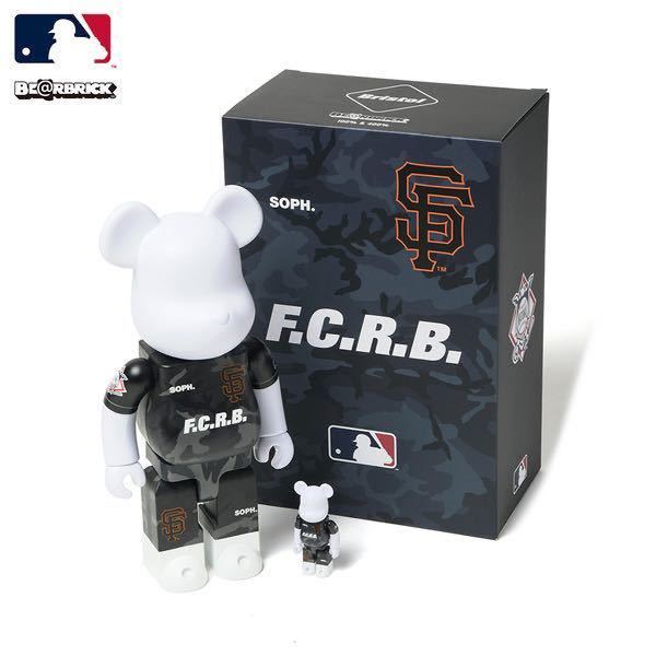 メディコムトイ BE@RBRICK F.C.R.B. MLB F.C.Real Bristol SOPH SAN FRANCISCO GIANTS 400% 100% MEDICOM TOY my first ベアブリック _画像2