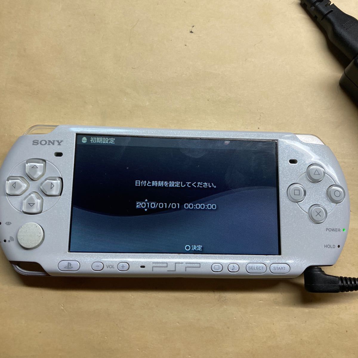 PSP3000 パールホワイト本体　SONY