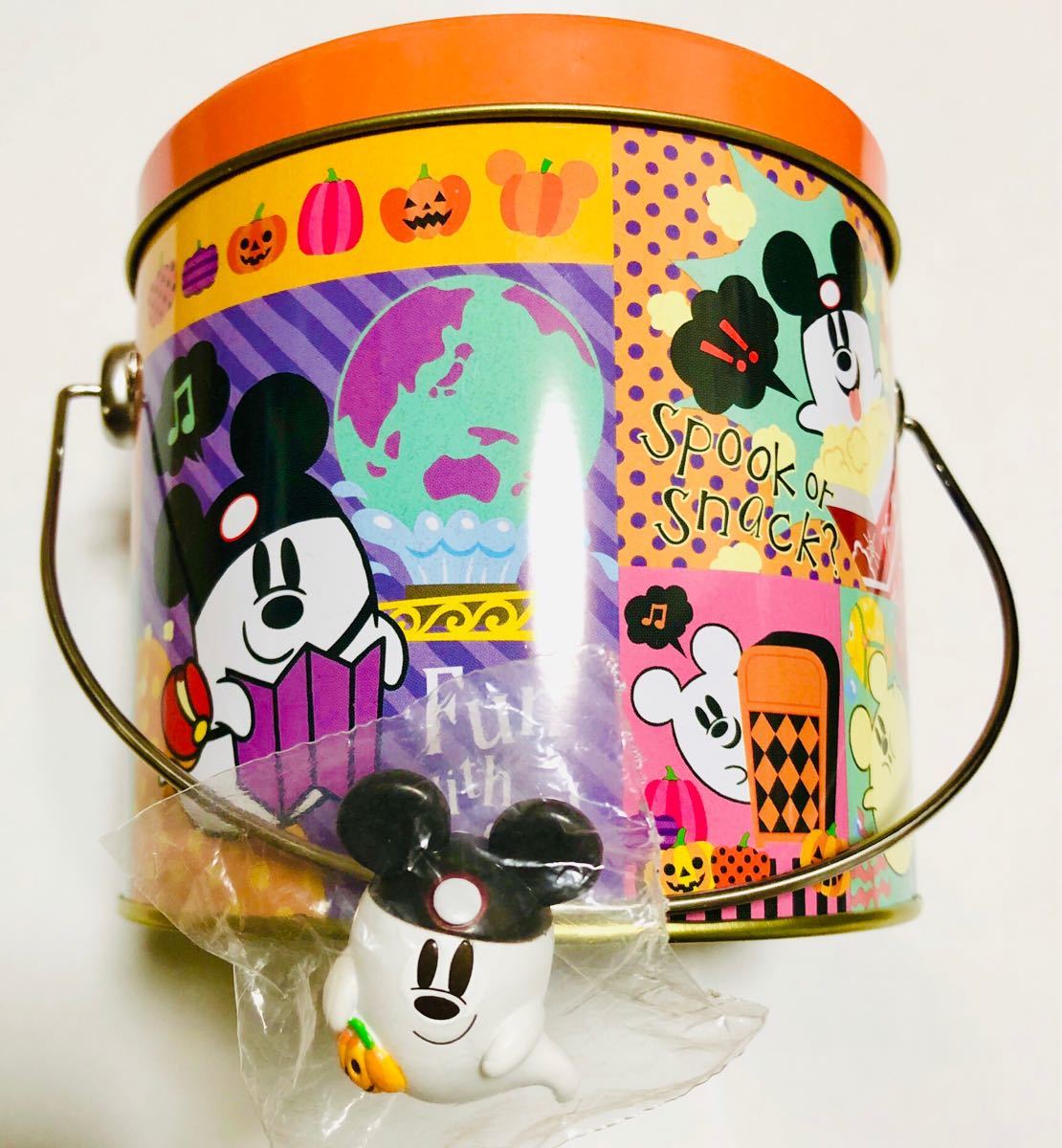 ディズニーシー 20周年 チョコレートクランチ缶 ※缶のみ