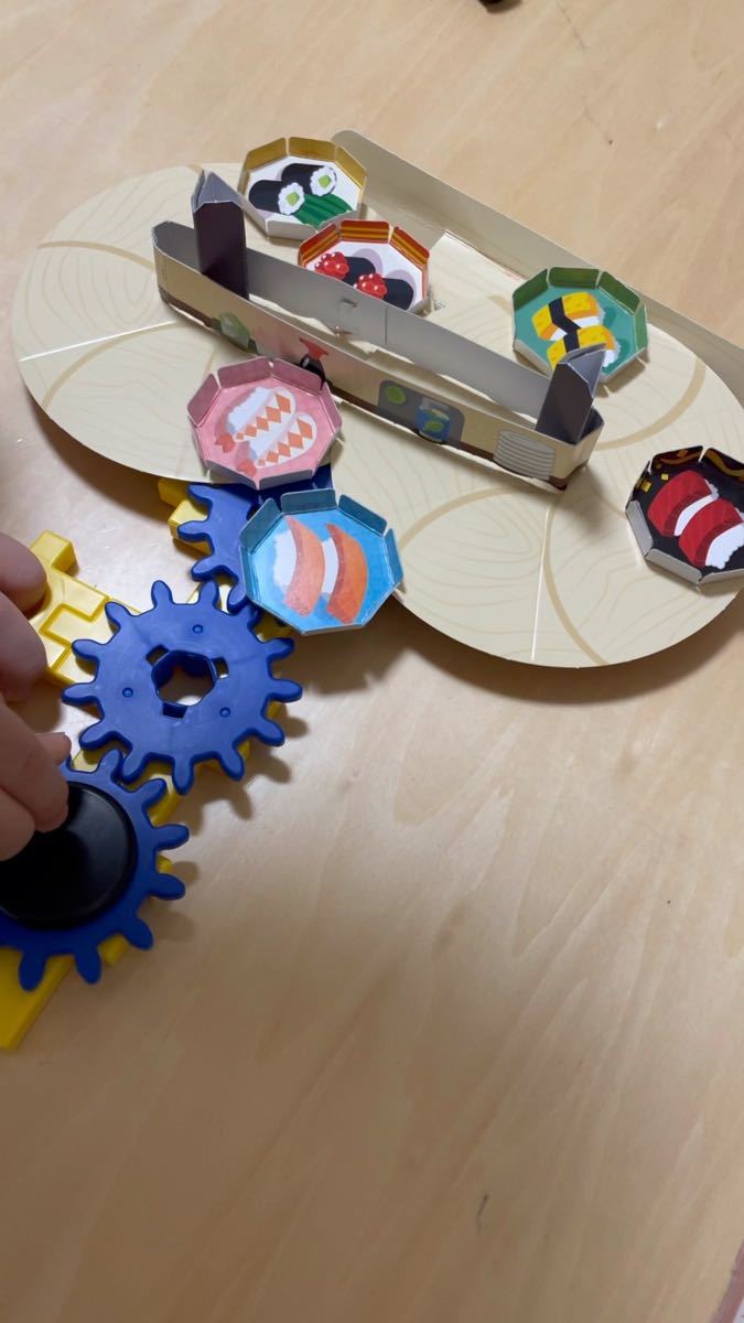 はぐるまブロック はぐるまこうさくセット しまじろう こどもチャレンジ