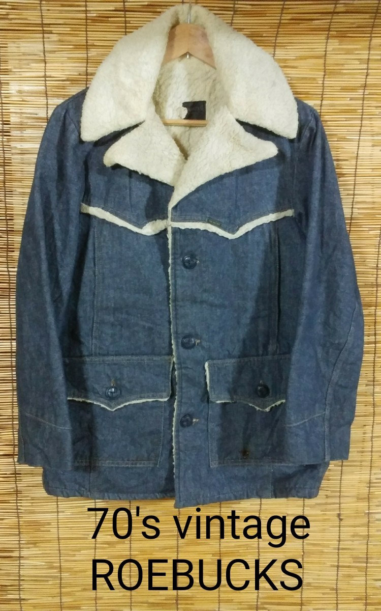 ムートンランチコート USA Woolrich