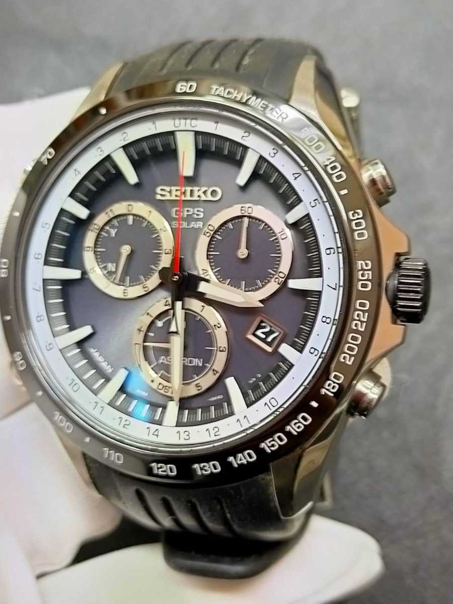☆極上美品☆セイコー アストロン SBXB015 ラバーベルトSEIKO ASTRON