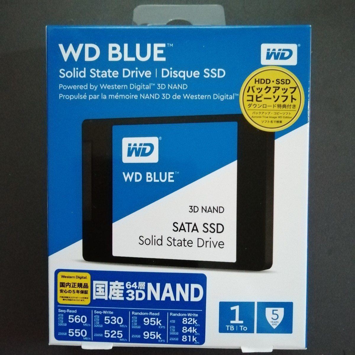 WD BLUE SSD 1TB WDS100T2B0A