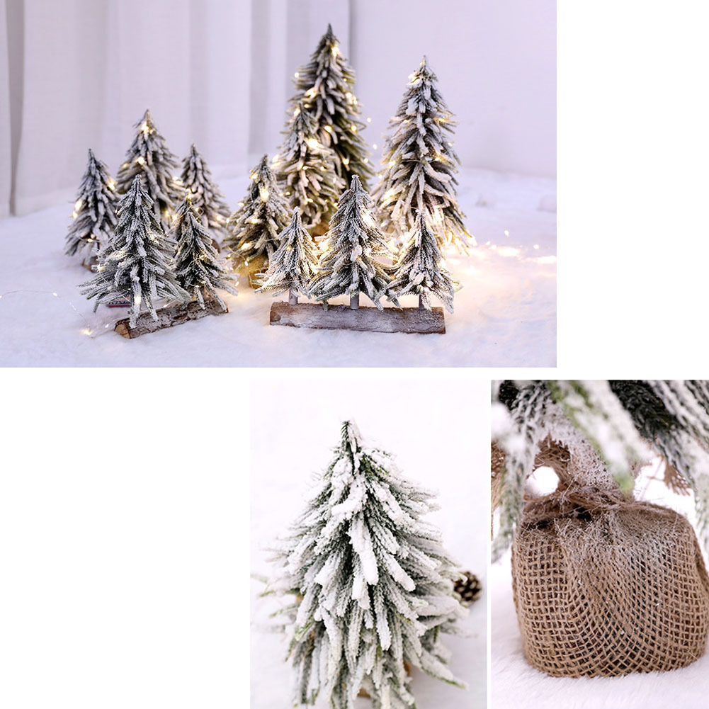 卓上ミニクリスマスツリー 雪にまみれて クリスマスパーティー クリスマス用品 クリスマスツリー飾り 50cm_画像2