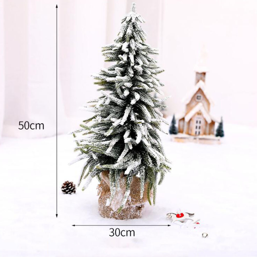 卓上ミニクリスマスツリー 雪にまみれて クリスマスパーティー クリスマス用品 クリスマスツリー飾り 50cm_画像3