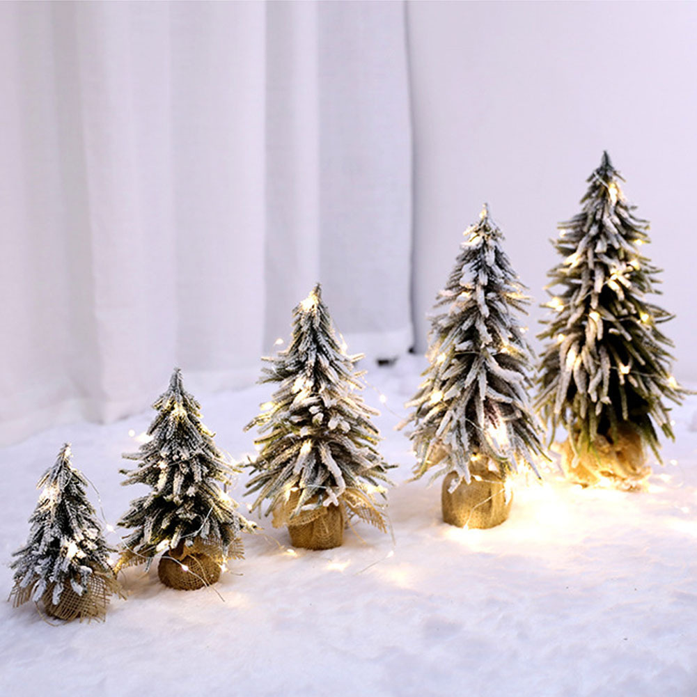 卓上ミニクリスマスツリー 雪にまみれて クリスマスパーティー クリスマス用品 クリスマスツリー飾り 50cm_画像5