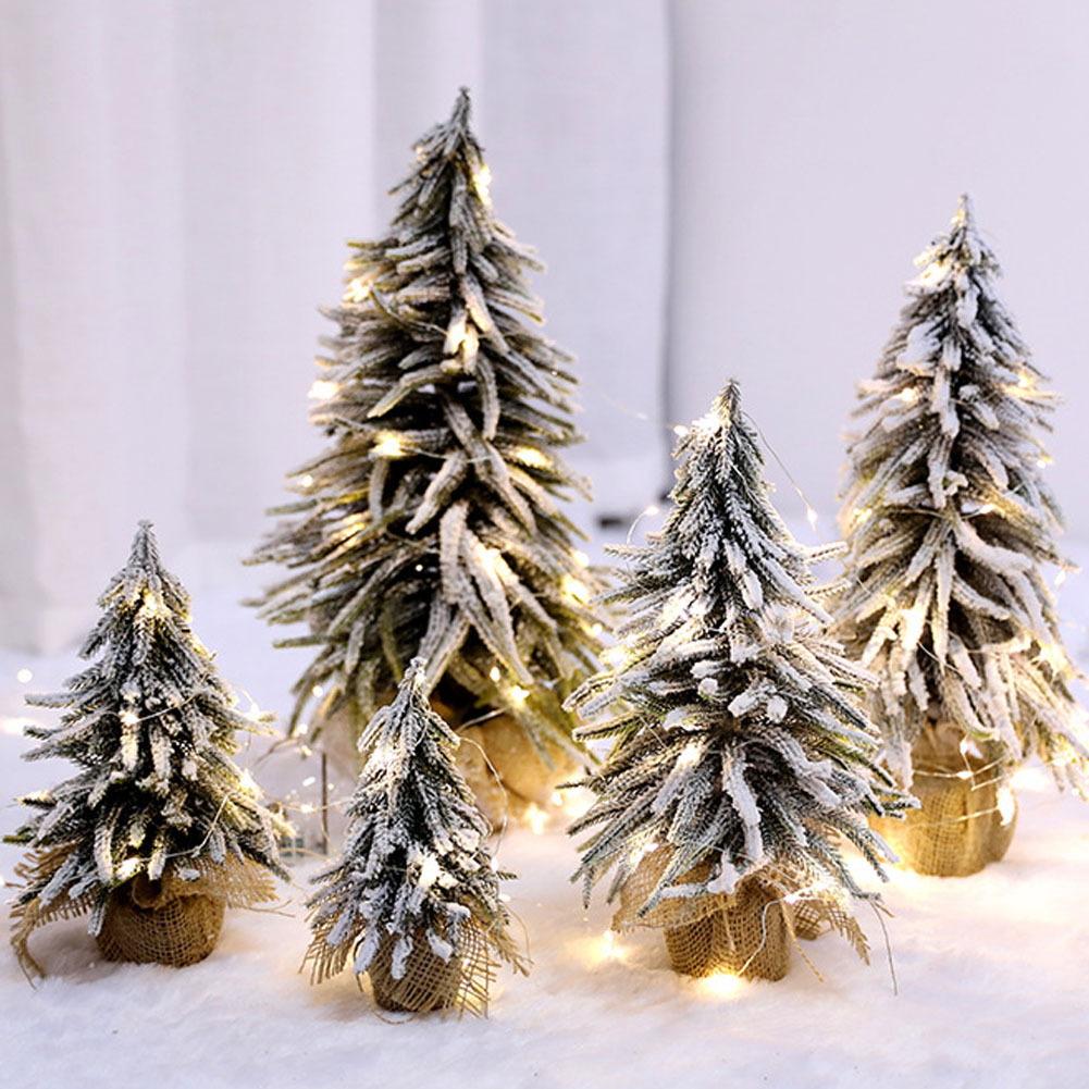 卓上ミニクリスマスツリー 雪にまみれて クリスマスパーティー クリスマス用品 クリスマスツリー飾り 50cm_画像6