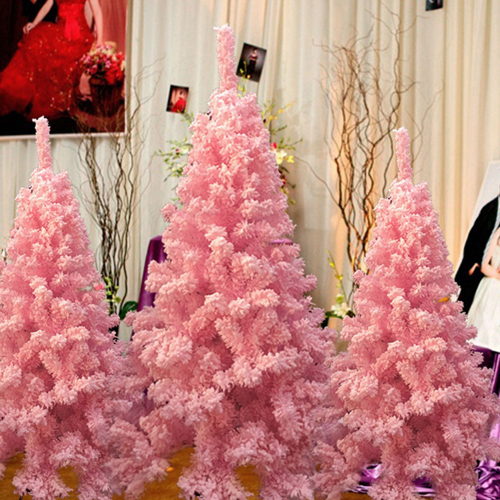 クリスマスツリー ピンク　パーティー 装飾 オーナメントプラスチック 高品質 クリスマス用品　120cm_画像2
