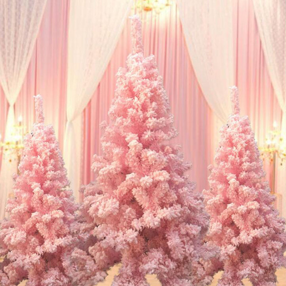 クリスマスツリー ピンク　パーティー 装飾 オーナメントプラスチック 高品質 クリスマス用品　120cm_画像1